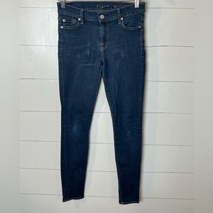 7 FOR ALL MANKIND SKINNY JEANS SZ 27